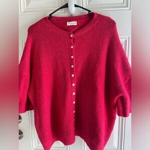 Short sleeve sweater/Cardigan